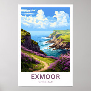 Exmoor National Park Travel Print