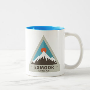 Exmoor National Park Two-Tone Coffee Mug
