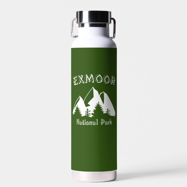 Exmoor National Park Water Bottle (Front)