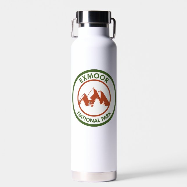 Exmoor National Park Water Bottle (Front)