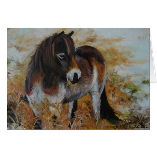 Exmoor Pony Card