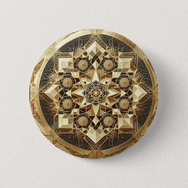 Exoctic Gold colour Button (Front)