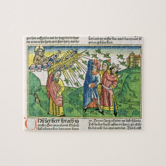Exodus 10:1-20 The Seven Plagues of Egypt: the pla Jigsaw Puzzle (Horizontal)