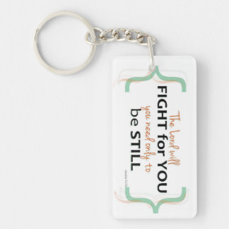 Exodus 14:14 Key chain