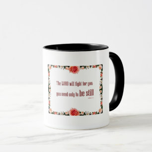 Exodus 14 Combo Mug, 11 oz 'The LORD will Fight'  Mug
