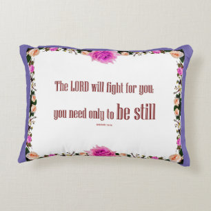 Exodus 14  'The LORD will Fight for you' Pillow