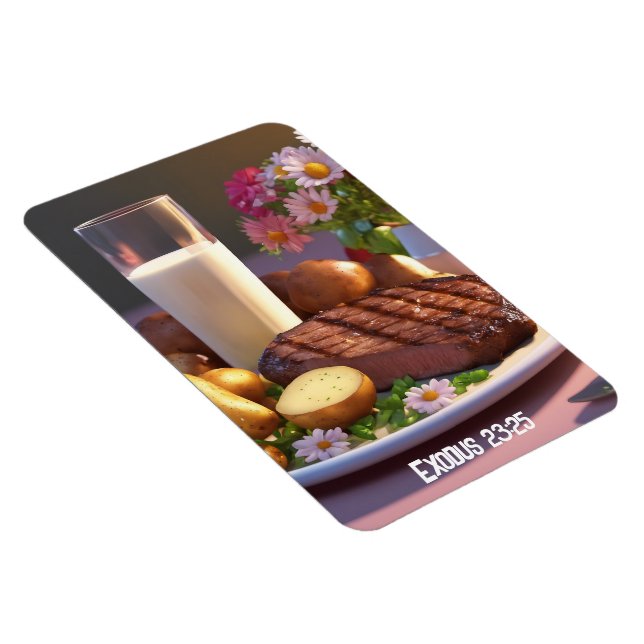 Exodus 23:25- magnet (Right Side)