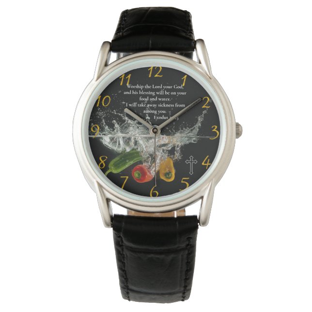 Exodus 23:Christian Faith prayer  Watch (Front)
