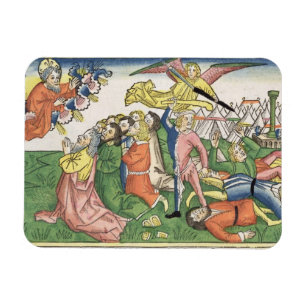 Exodus 32 15-23 Moses breaking the stone tablets, Magnet