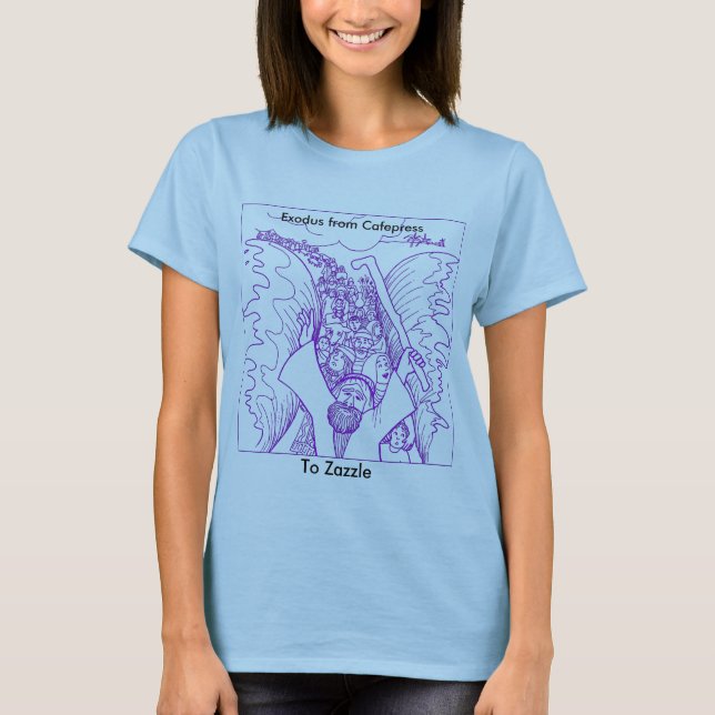 Exodus from Cafepress T-Shirt (Front)