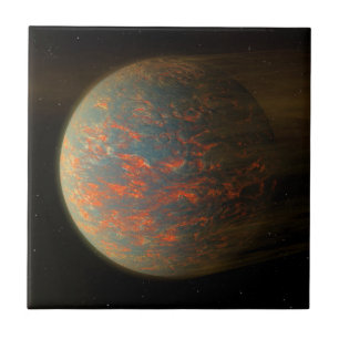 Exoplanet 55 Cancri E And Its Molten Surface Tile