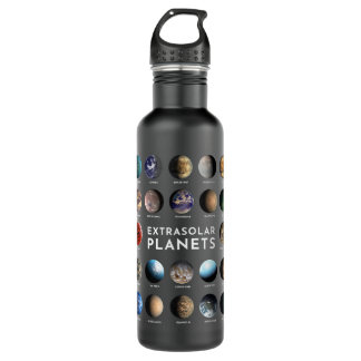 Exoplanet Extrasolar Planet Astronomy Space Astrop 710 Ml Water Bottle