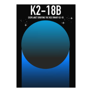 exoplanet K2-18b Photo Print