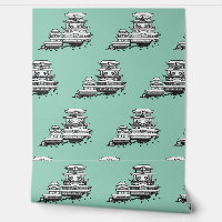 Exotic Abode Repeat Aqua Home Decor