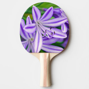 Exotic African Lily Ping Pong Paddle