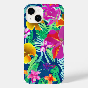 Exotic And Bold Tropical Florals Case-Mate iPhone 14 Case
