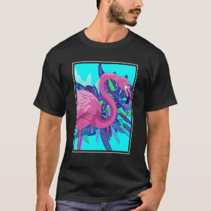 Exotic Animal  Zoo Animal Tropical Bird Pink Flami T-Shirt