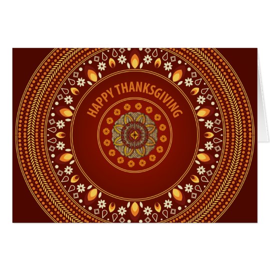 Exotic Autumn Card