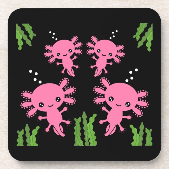 Exotic Axototl Salamander Coaster (Front)