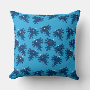 Exotic Axototl Salamander Cushion