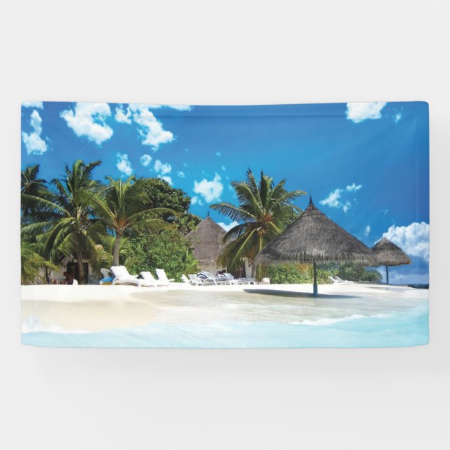 Exotic Beach  Banner (Horizontal)