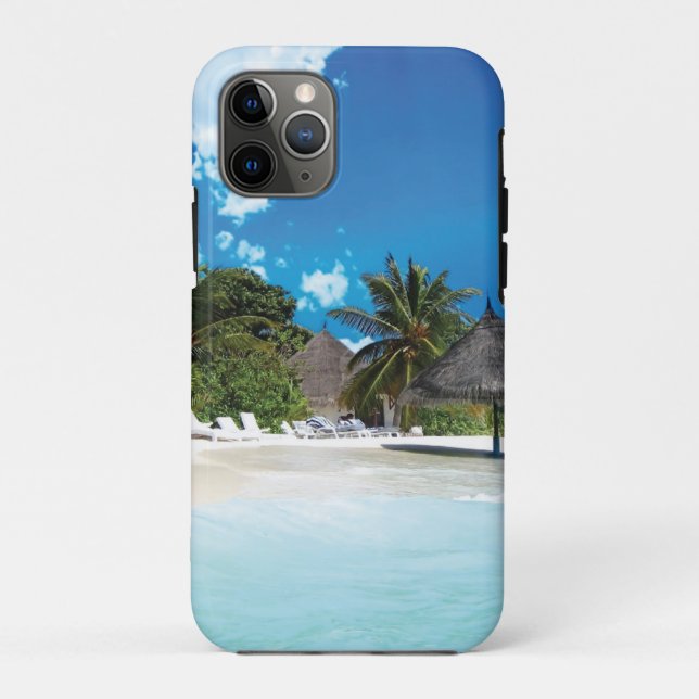 Exotic Beach  Case-Mate iPhone Case (Back)
