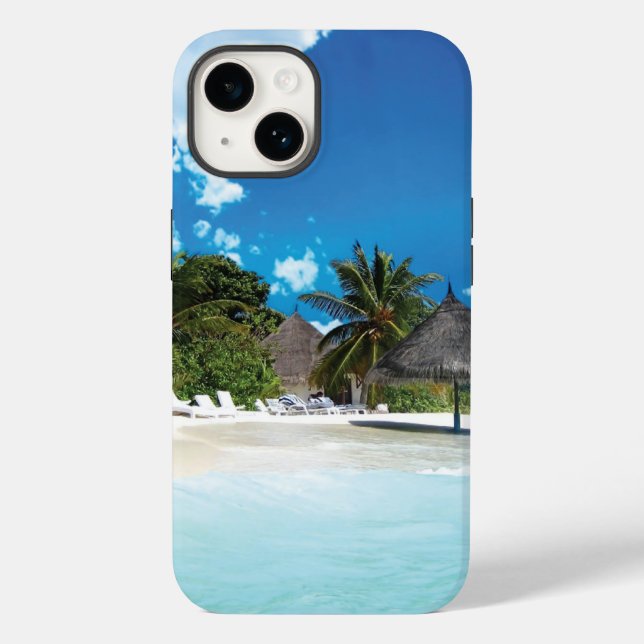 Exotic Beach  Case-Mate iPhone Case (Back)