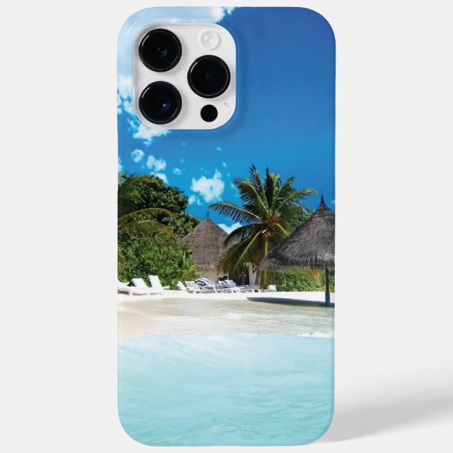 Exotic Beach  Case-Mate iPhone Case (Back)