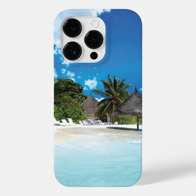 Exotic Beach  Case-Mate iPhone Case (Back)