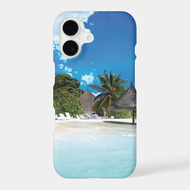 Exotic Beach  iPhone Case (Back)