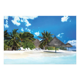 Exotic Beach Photo Print
