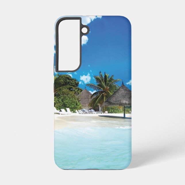 Exotic Beach  Samsung Galaxy S22 Case (Back)