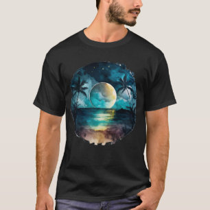 Exotic Beach Sunset T-Shirt