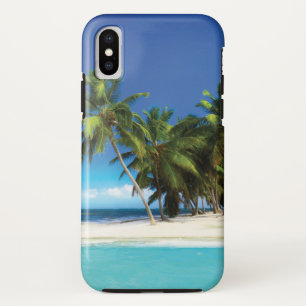 Exotic beach throw pillow iPhone XS case