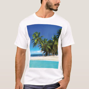 Exotic beach throw pillow T-Shirt