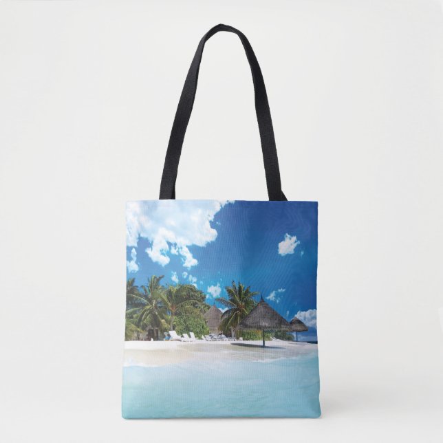 Exotic Beach  Tote Bag (Front)