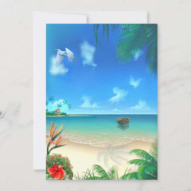 Exotic Beach Wedding (Front)