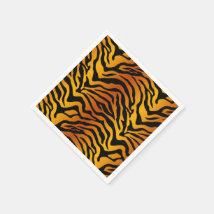 exotic Bengal tiger pattern  Napkin