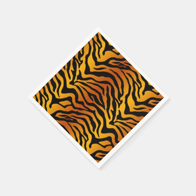 exotic Bengal tiger pattern  Napkin (Corner)