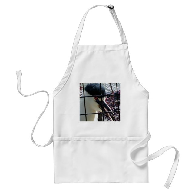 Exotic Bird at the Zoo image Standard Apron (Front)