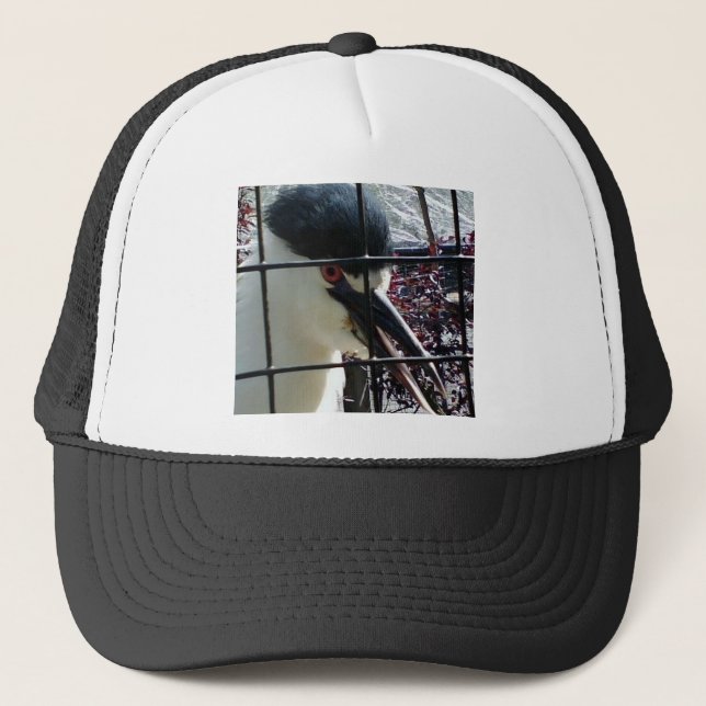 Exotic Bird at the Zoo image Trucker Hat (Front)