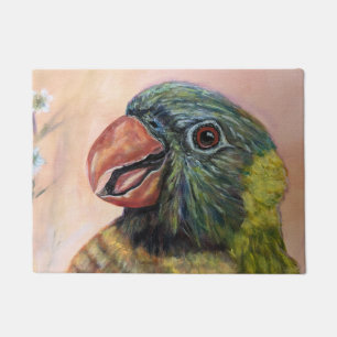 Exotic Bird Door Mat