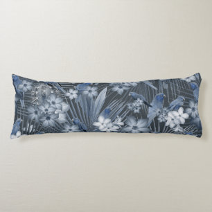 Exotic Bird Paradise 3 #art #tropical Body Cushion