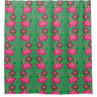 Exotic Bird Shower Curtain