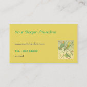 exotic birds business card (Back)