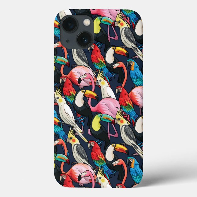 Exotic birds Case-Mate iPhone case (Back)