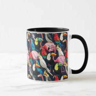 Exotic birds mug
