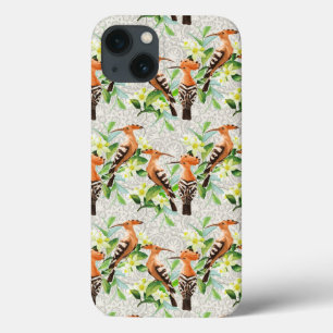 Exotic Birds On Lace iPhone 13 Case