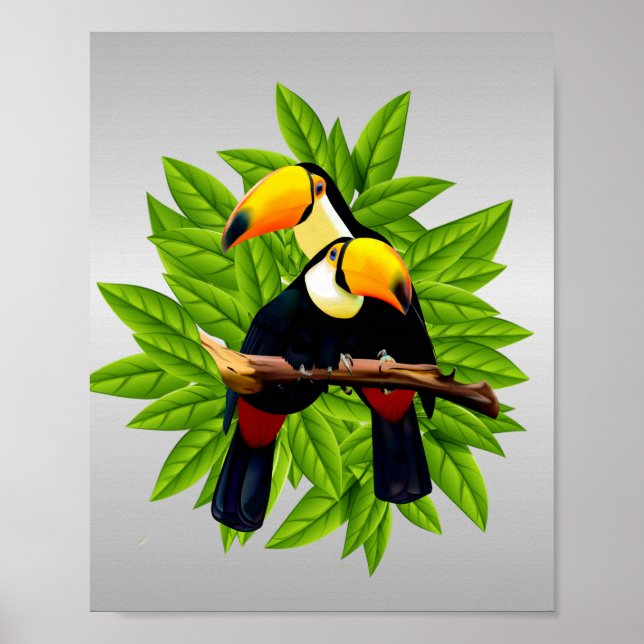 Exotic Birds Poster (Front)