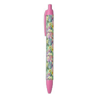 Exotic Blooming Watercolor Cacti Pattern